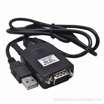 USB to RS232 Cable (PL2303+ADM211), Supports RS232 Serial Interface